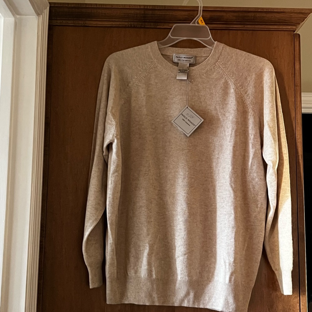 Men’s Paolo Mondo 100% 2 Ply Cashmere